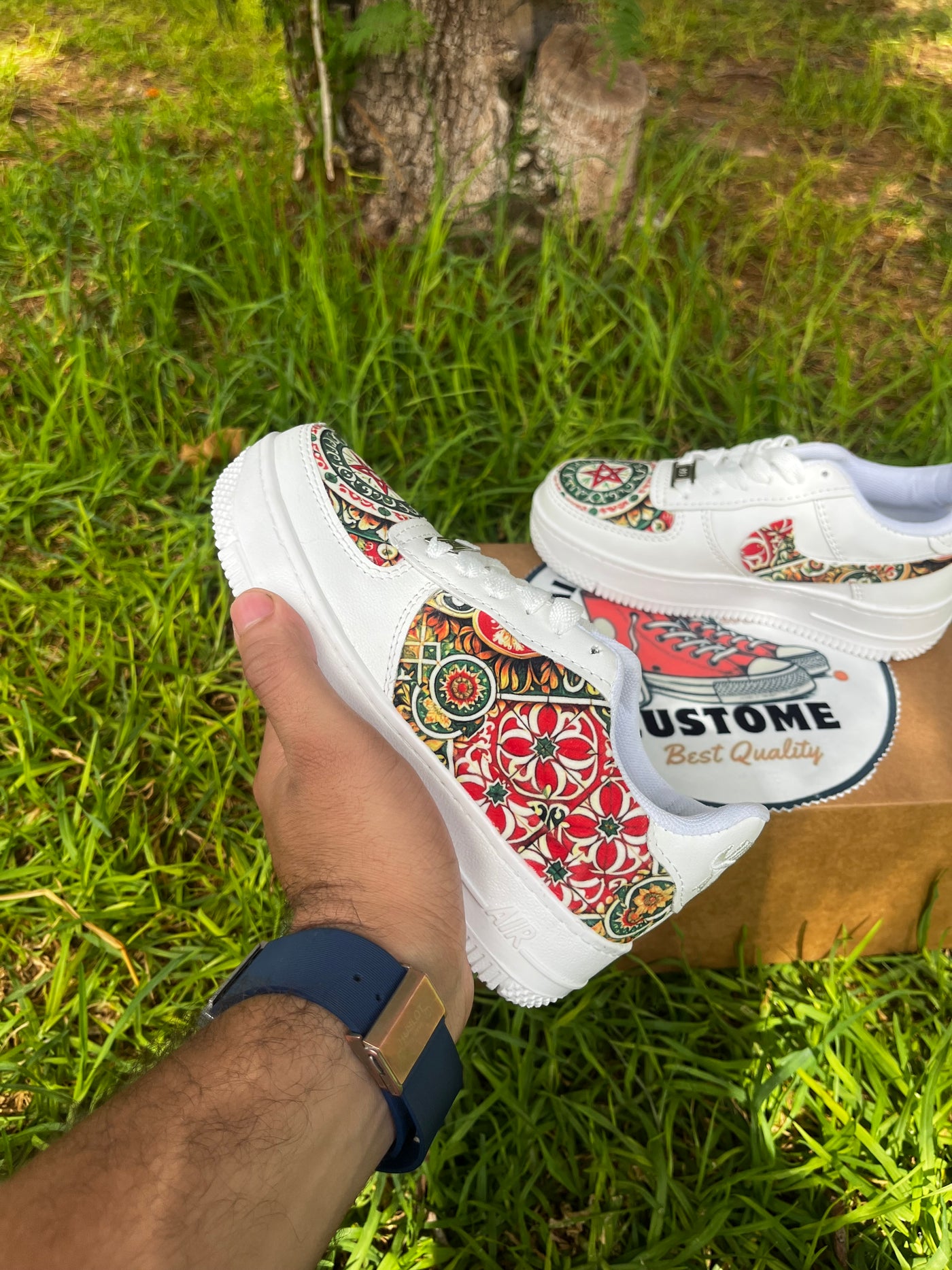 Custome Shoes Marocain Designe Personnalisées Pour Les Enfants